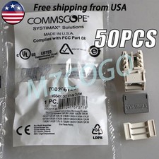 50PCS For CommScope Category 6 Gigabit Network Jack Module RJ45CAT6 MGS400-262 picture