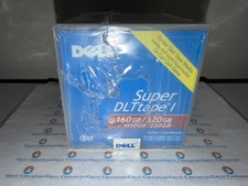 SEALED 5 Pack NEW Dell 09W085 Super DLT Tape1 160/320GB SDLT 220 320 160GB/320GB picture