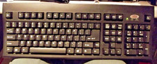 BELKIN F8E206-PS2 Black PS/2 KEYBOARD picture