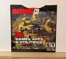 Maximum CD 36 Games, Apps & Utilities  - February 2002 picture