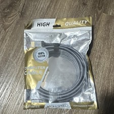 High Quality Computer Cable Gray High-Speed Transmission 100% Tested picture