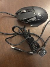 Logitech 6502 Wired PC Gaming Mouse Black Tested Working Good Condition picture