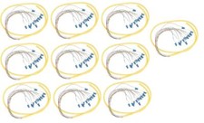 12 Strand Singlemode LC UPC Fiber Pigtail 3M 10 Pack for Splice Fiber Optic picture