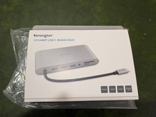 Kensington UH1440P USB-C 10-in-1 Driverless Mobile Laptop Dock, Universal, 3 USB picture