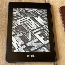 Amazon Kindle Series eBook Reader Tablet eReader, BlackWithLEATHER CASE Bundle picture