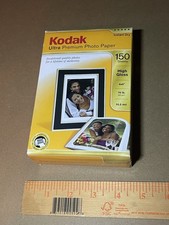 Kodak Photo Paper 150 Open Box 4x6 High Gloss As-Is Open Box New Old Stock picture