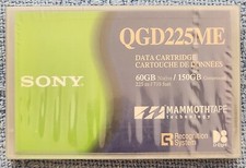 Sony QGD225ME 60GB Native - 150GB Compressed - Data Cartridge - New, Sealed picture