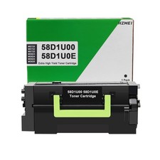 Extra High Yield 58D1U00 Toner Cartridge 58D1U00 58D1U0E Toner Compatible for... picture