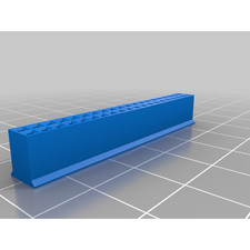 Raspberry Pi 40-Pin GPIO Cover 3D-Printed picture
