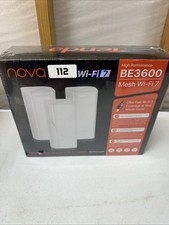 Tenda BE3600 Dual Band WiFi 7 Mesh WiFi System - 3*Full Gigabit Ports *SEALED* picture