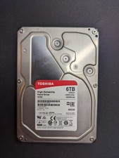 N300 HDWN160UZSVA P/N: HDEXS10GCA51 F/W: FS1M Toshiba 6TB - excellent condition picture