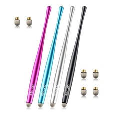 Capacitive Stylus Pens Premium Metal Slim Combo 4 Pcs W 6 Replacement Na Pack picture