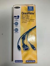 BELKIN OmniView ALL-IN-ONE KVM Cable 10Ft. PS/2 computers PRO SERIES  picture