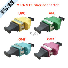 12pcs MPO MTP Fiber Optical Adapter UP-DOWN Optic Coupler Connector APC OM3 OM4 picture