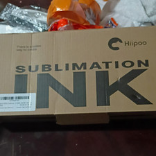 Hiipoo Sublimation Ink for ET-8500 ET-8550(6x100ML) CMYK + Black Gray for Inkjet picture