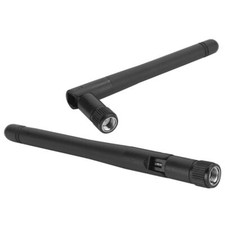 2-Pack RP-SMA Antenna for WiFi 2.4GHz/5Ghz Wireless Router Card Male Pin picture