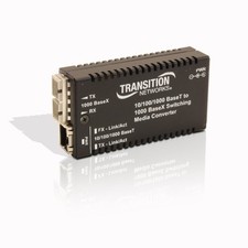 Transition Networks M/GEPSWLX01NA Media Converter 10/100/1000BASE-T to LX picture