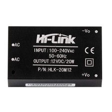 HLK-20M12 AC-DC 220V to 12V 20w Step-Down Power Module - 2 PCS picture