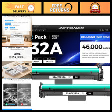 32A Drum Unit 2-Pack Black Replacement Imaging Drum for HP LaserJet Pro MFP picture