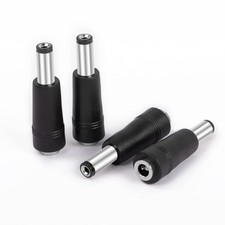 MEIRIYFA DC 4.0x1.7mm Female to 5.5x2.1mm Male Universal Plug Power Black picture