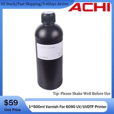 ACHI 500ml DTF White Ink /UV DTF White Ink/Vainish For Epson Printer Ink Supply picture