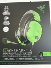New - Razer BlackShark V2 X Gaming Headset  Green Multi Platform Wired 3.5mm picture