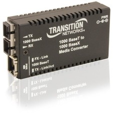 Transition Networks Mini Gigabit Ethernet Media Converter (m-ge-t-sfp-01-na) picture