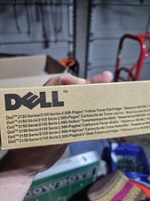 Dell 2150/2155 OEM Ink Toner Cartridges, NT6X2 Yellow 9M2WC Magenta, Pack of 2 picture