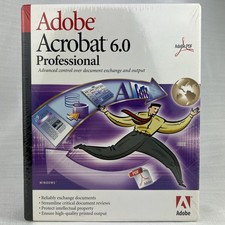 [Sealed] Adobe Acrobat 6.0 Professional for Windows 2003 HTF picture