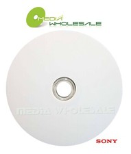 25 SONY 16X Blank DVD-R DVDR White Inkjet Hub Printable 4.7GB  Disc in Sleeves picture