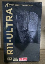 ATTACK SHARK R11 Ultra 8K Carbon Fiber Wireless Gaming Mouse, PAW3950 MAX Sensor picture
