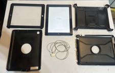 Apple iPad 3rd Gen A1416 32GB Silver 9.7 inch Bundle with Otterbox Charging Cord picture