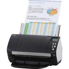 Fujitsu fi-7160 document scanner, , 8.5 x 14 in, ADF 80 sheets, USB 3.0, black picture