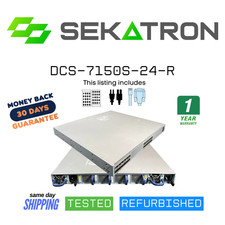 ♻️ Arista DCS-7150S-24-R 24-Port 10G SFP+ Switch w/ Dual PSU – USED ⚡Fast Ship picture