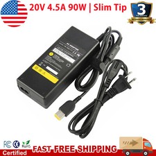 90W AC Adapter w/ Power Cord for Lenovo ThinkPad Dock Gen 2 Type 40AS picture