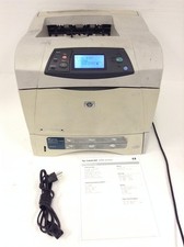 HP LaserJet 4250N Monochrome Laser Printer Network w/ 64MB, 555K Pages, No Toner picture