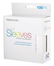 Memorex Paper CD Sleeves with Window & Flap Lot picture