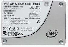 Intel 800GB DC SATAIII SSD S3510 2.5