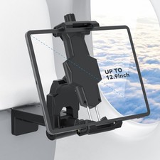 Airplane Tablet Holder Mount, Adjustable Travel Essentials iPad Phone Stand w... picture