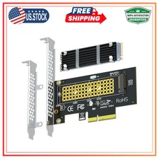 GLOTRENDS M.2 NVMe to PCIe 4.0 X4 Adapter with Heatsink for NVMe SSD picture