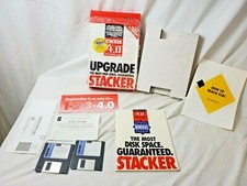 STACKER 4.0 UPGRADE PC SOFTWARE Big Box Complete 1994 picture