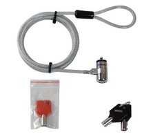 10 pack Silver Notebook/Laptop Master Keyed Lock with Master Key picture