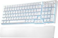 RK ROYAL KLUDGE RK96 90% BT5.0/2.4G/USB-C Mechanical Keyboard, Blue Backlight picture