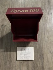 Vintage Dysan 100 Floppy Disks Case Holder Diskettes with Manual No Floppy Discs picture