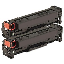 2pk CC530A (304A) Black Toner For HP Laserjet CP2025 CP2025n CM2320 CM2320n picture