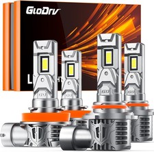[2025 Upgrade] H 11 90 05 Light Bulbs Combo, [Latest & Brightest] 48000LM 600% U picture