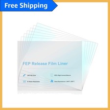 Versatile 6PCS FEP Release Films 260x200mm - Ultimate Solution for 3D Printers picture