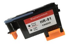 Reman HP 91 Light Gray & Photo Black Printhead C9463A Print head picture