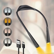 1-2 PACK LED Hanging Neck Light Book Reading Work Lamp Outdoor Camping 4 Colors picture