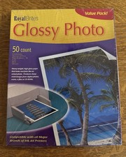 ROYAL BRITES Glossy Photo Paper 8.5x11 Gloss Premium Heavy Weight New 50 Sheets picture